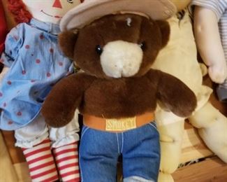Vintage smokey bear raggedy ann