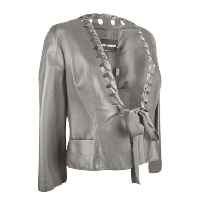Giorgio Armani Leather Jacket
