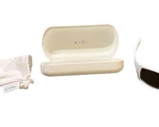 Womens White Oakley Sunglasses