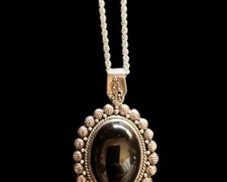 Sterling Silver Pendant Necklace