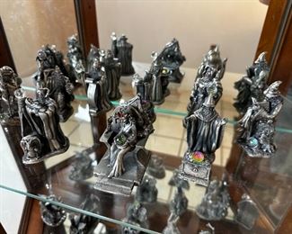 Mark Locker pewter collectible wizard figurines