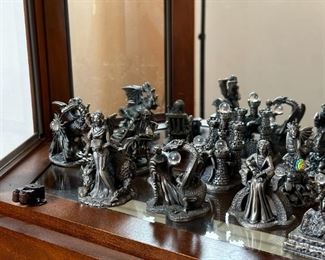 Mark Locker pewter collectible figurines