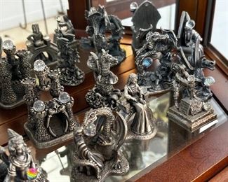 Mark Locker pewter collectible figurines