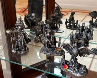 Mark Locker pewter collectible figurines