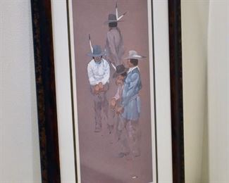 Jerome Tiger ”Intermission” limited edition print.