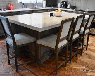 Set of 4 Restoration Hardware barstools
