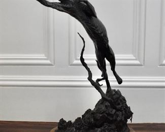 Ken Rowe bronze sculpture
