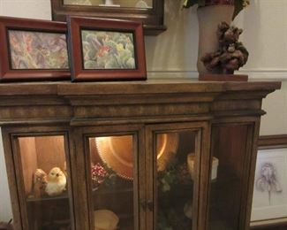 Lighted Entry Cabinet, more