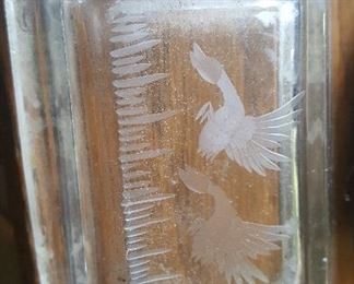 27. ETCHED ASHTRAY $6