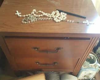 88. BASSET END TABLE $30