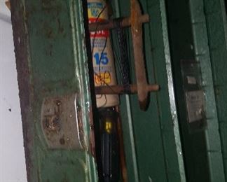 108. FISHING TACKLE BOX METAL $20