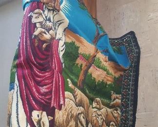 126. VINTAGE TAPESTRY $25