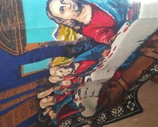 127. LAST SUPPER TAPESTRY $30