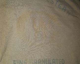 138. VINTAGE SUGAR BAG $10