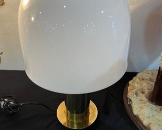 Brass Mushroom Lamp