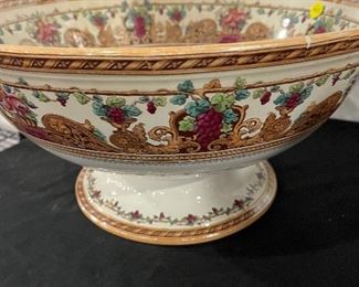 Antique Ceramic Fruit Bowl