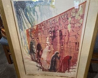 Real Pencil signed Salvador Dali 163/250

The Western Wall