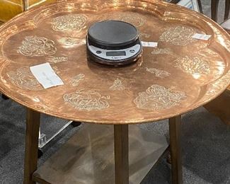 Copper Top Table