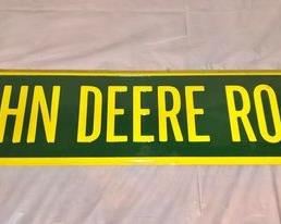 John Deere Metal Sign