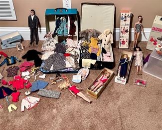 Vintage Barbie Dolls and Accessories