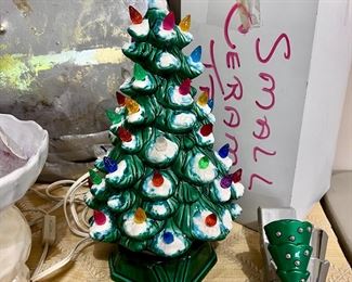 Vintage ceramic Christmas tree