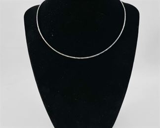 Fine 14K White Gold 15.75" Necklace Chain