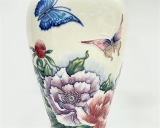 Fantastic Vintage Old Tuptonware Butterfly Tall 13" Vase 