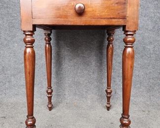 Antique one drawerd Side Table stand Dovetailed