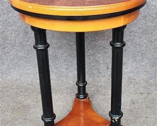20th Century Biedermeier Style Round Side end Table