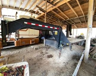 PJ 30 ft dual tandem trailer