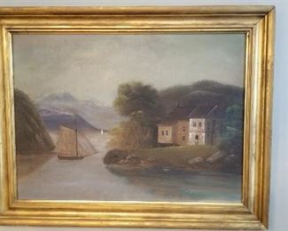 Early 1900s painting