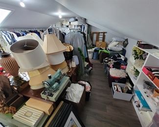 Packed attic. Brand new Talbot & Eileen Fisher clothing (L-2X)