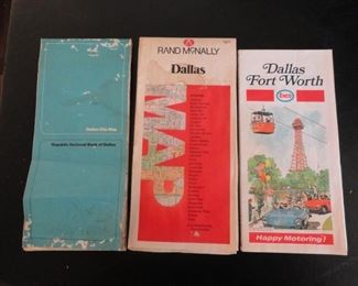 More Dallas memorabilia, maps