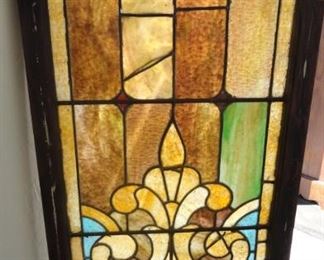 Church stained glass, 24"x48"