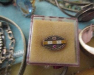 Tons of jewelry!!! SO MUCH!! Check out the vintage Ernst pin!