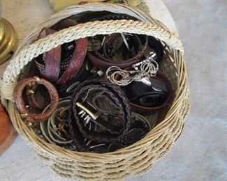 Large amount of belts including Brighton