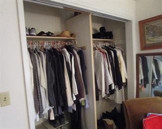 Ladies clothing (one of the many rooms)