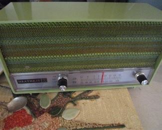 Heathkit radio super cool Mid Century green