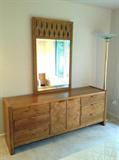 76" long dresser with mirror - by Century