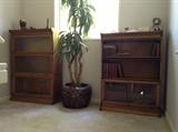 two 3-stack lawyers' bookcases