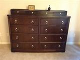 Large dresser by Bassett (purchased new in 2008)
See next photos for matching king bed & nightstands