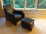 "Sigmund" chair & ottoman from Kasala - new in June 2011