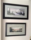 Signed prints by John Ebner