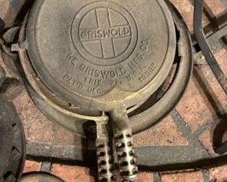 About 30 vintage and new cast iron pans. Griswold wagner and lodge