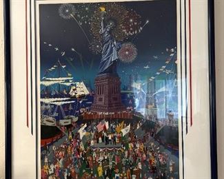 This is the Melanie Taylor Kent artist proof "Statue of Liberty Centennial".