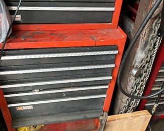 Yet another tool cabinet, and a classic cutting board.