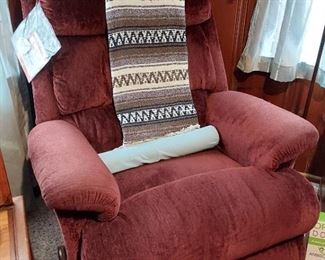 La-Z-Boy recliner, 2 years old and in excellent condition