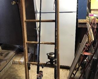 Pair of deep sea rods and reels