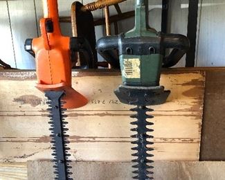hedge trimmers