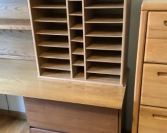 Cubby hole storage for papers….presale $50